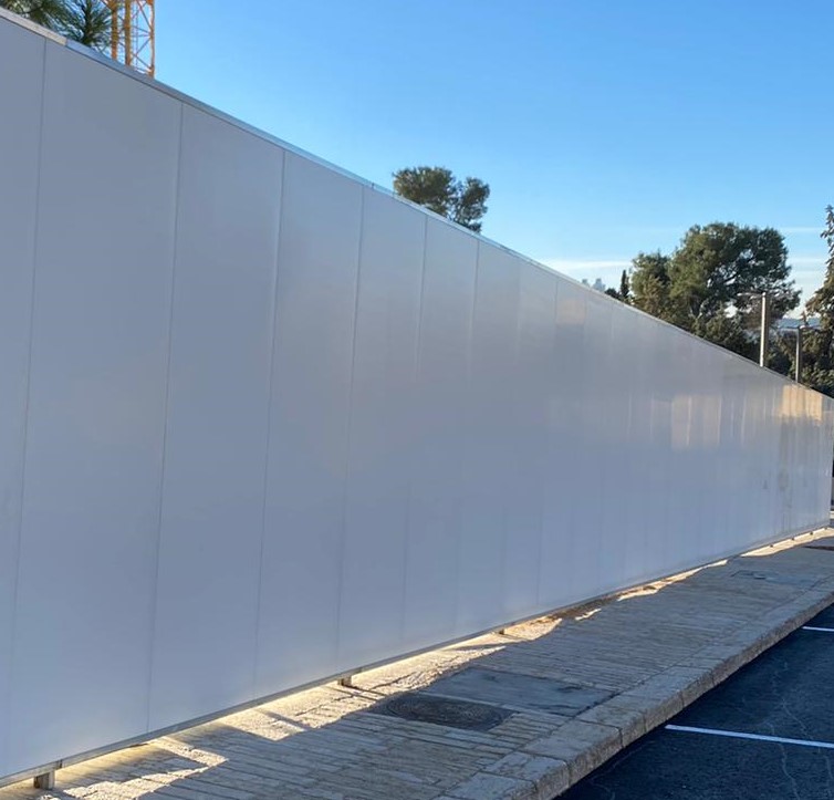 מנהטן גידור ותחום אתרי בנייה ועבודה